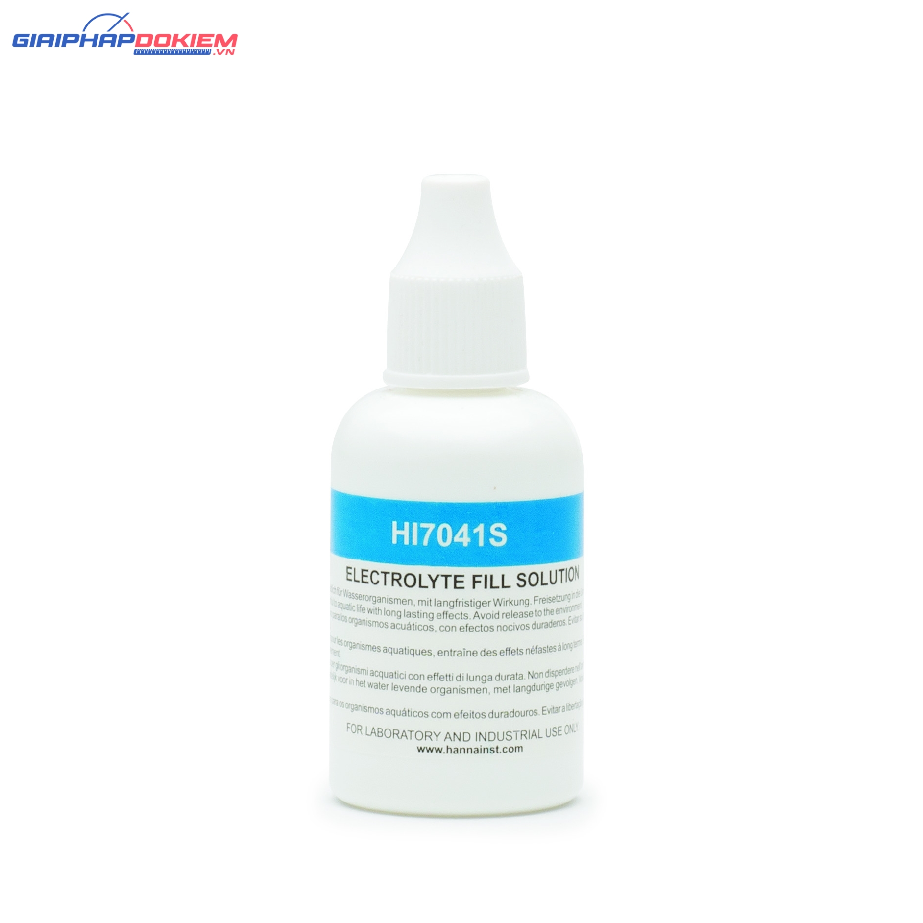 Dung dịch châm màng oxy hòa tan polarographic, 30mL Hanna HI7041S 1 Dung dịch châm màng oxy hòa tan polarographic, 30mL Hanna HI7041S