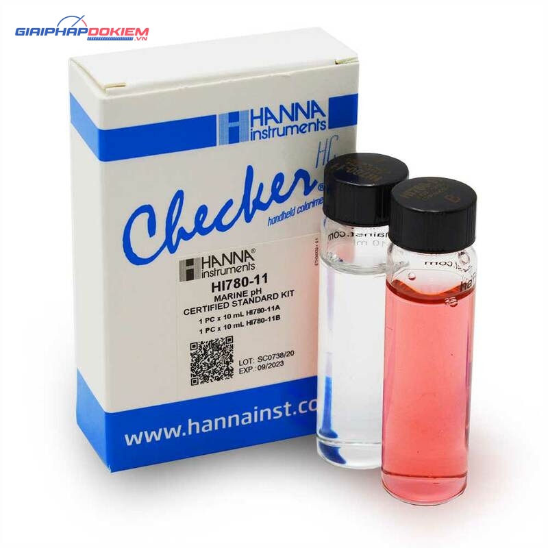 Dung Dịch Chuẩn Để Kiểm Tra Checker HI780 Hanna HI780-11 7 Dung Dịch Chuẩn Để Kiểm Tra Checker HI780 Hanna HI780-11