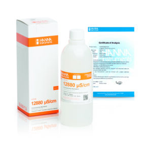 Dung Dịch Hiệu Chuẩn Độ Dẫn 12880 µS/cm (500mL) Hanna HI7030L