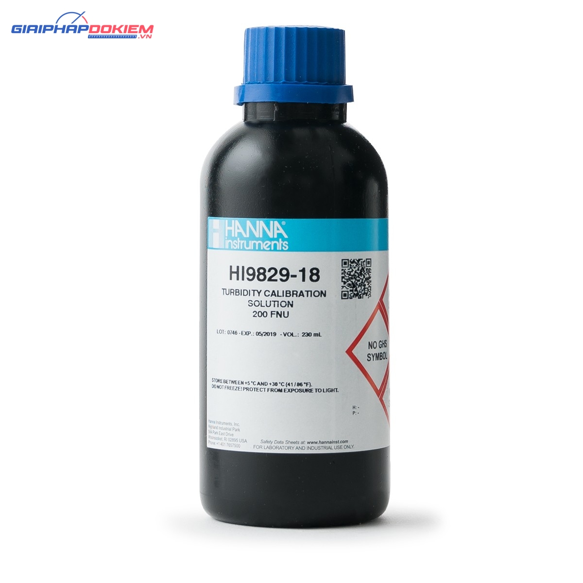 Dung Dịch Hiệu Chuẩn Độ Đục 200 FNU (230mL) Hanna HI9829-18 1 Dung Dịch Hiệu Chuẩn Độ Đục 200 FNU (230mL) Hanna HI9829-18