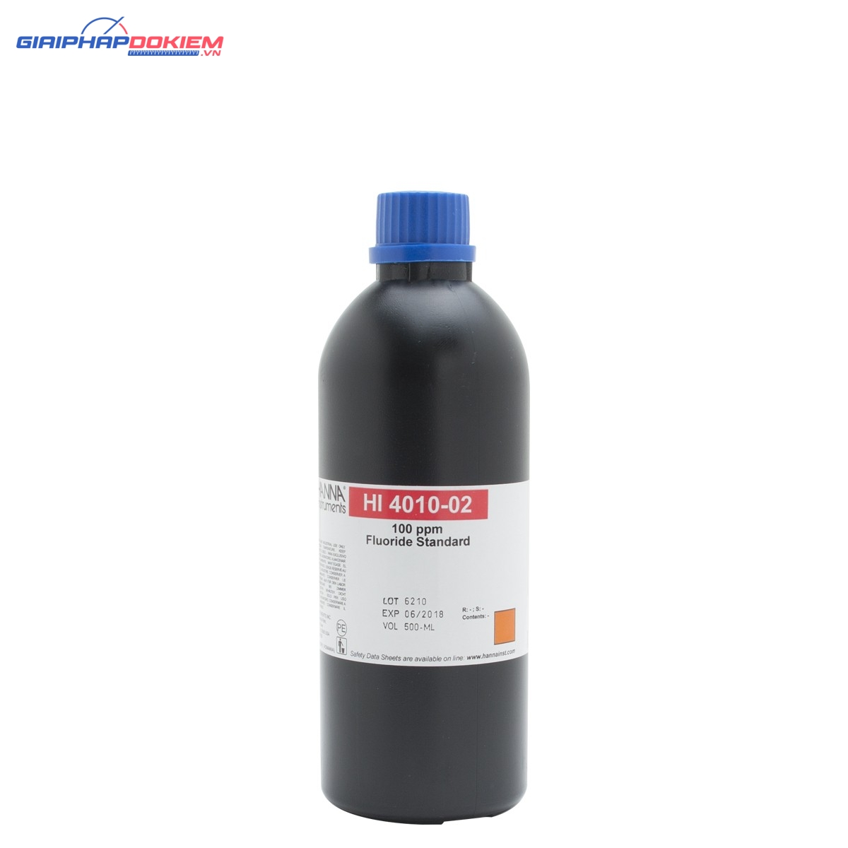 Dung Dịch Hiệu Chuẩn Floride 100ppm, 500 mL Hanna HI4010-02 1 Dung Dịch Hiệu Chuẩn Floride 100ppm, 500 mL Hanna HI4010-02