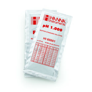 Dung Dịch Hiệu Chuẩn pH 1.000, gói 20mL (25 gói) Hanna HI60001-02