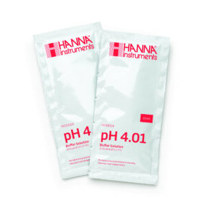 Dung Dịch Hiệu Chuẩn pH 4.01 Dạng Gói 20mL (25 Gói) Hanna HI70004P