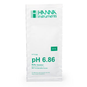 Dung Dịch Hiệu Chuẩn pH 6.86 Dạng Gói 20mL (25 Gói) Hanna HI70006P