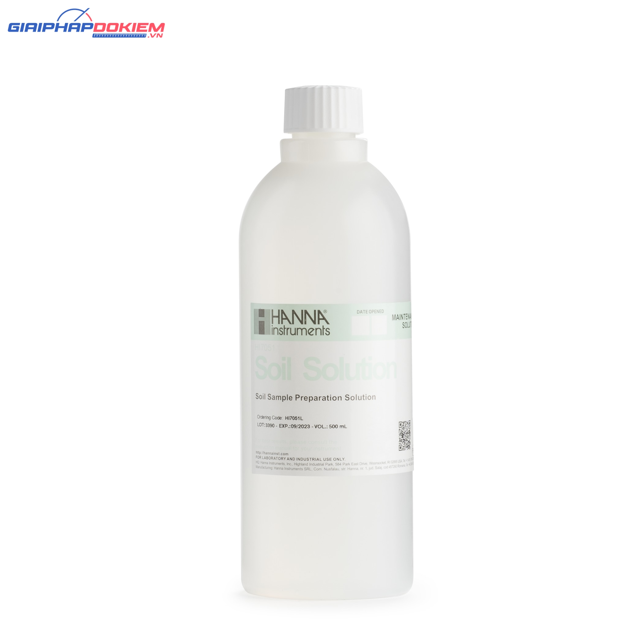 Dung Dịch Làm Mềm Đất, 500mL Hanna HI7051L 2 Dung Dịch Làm Mềm Đất, 500mL Hanna HI7051L - Ảnh 2