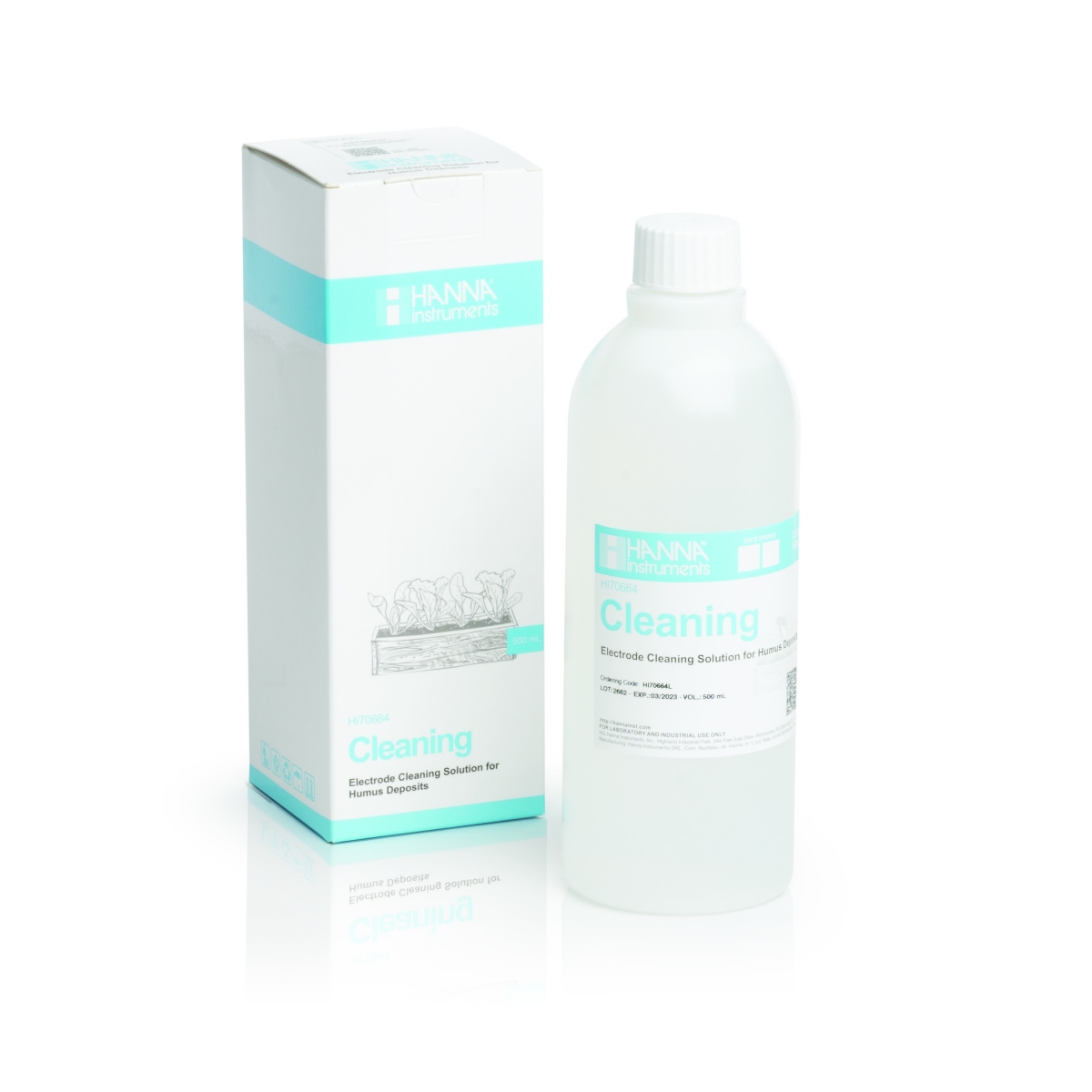 Dung Dịch Rửa Điện Cực Trong Đất Mùn - Humus, 500 mL Hanna HI70664L Dung Dịch Rửa Điện Cực Trong Đất Mùn - Humus, 500 mL Hanna HI70664L