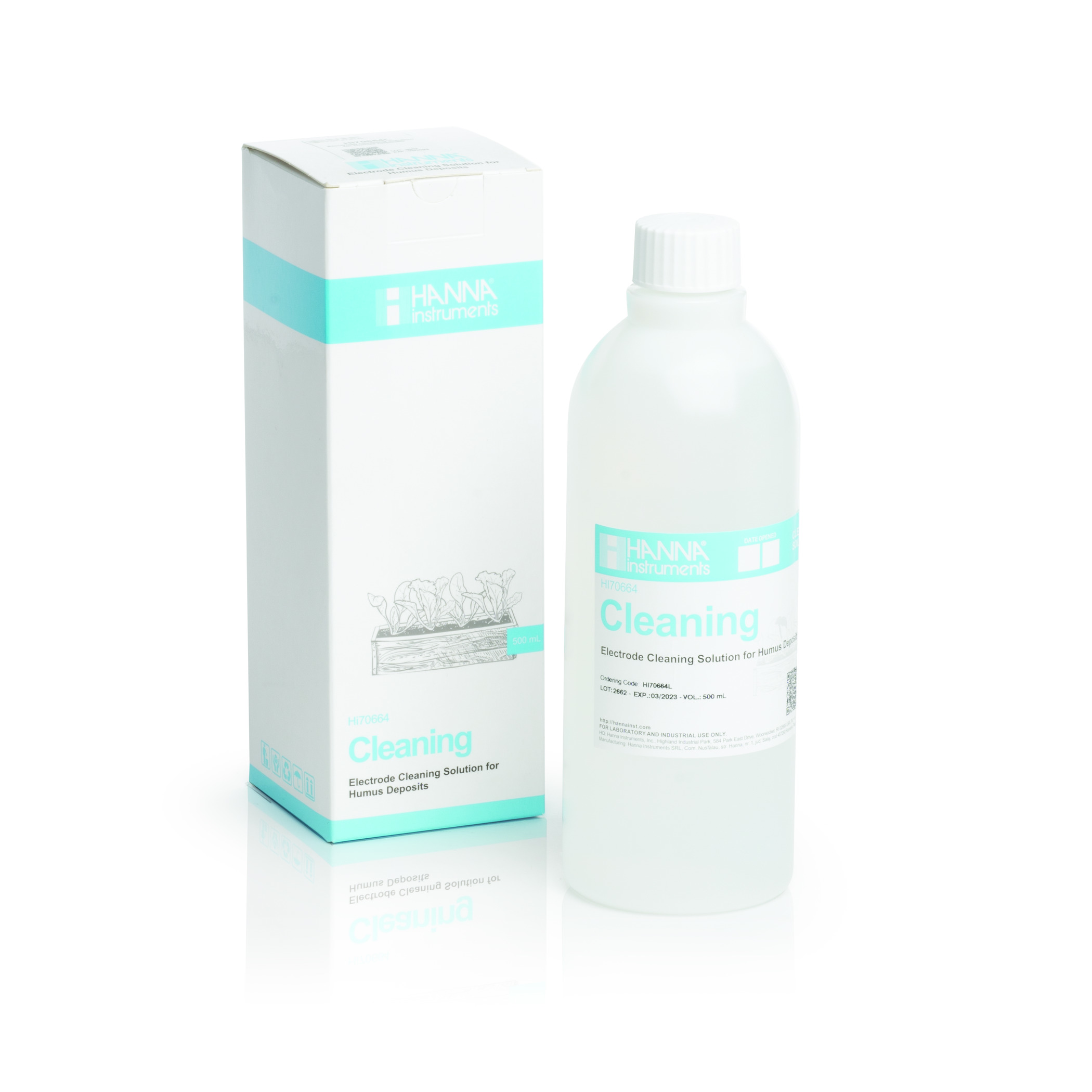 Dung Dịch Rửa Điện Cực Trong Đất Mùn - Humus, 500 mL Hanna HI70664L 1 Dung Dịch Rửa Điện Cực Trong Đất Mùn - Humus, 500 mL Hanna HI70664L