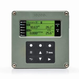 Màn Hình Kiểm Soát pH, ORP, EC, DO Đồng Thời 2 Kênh Hanna HI520