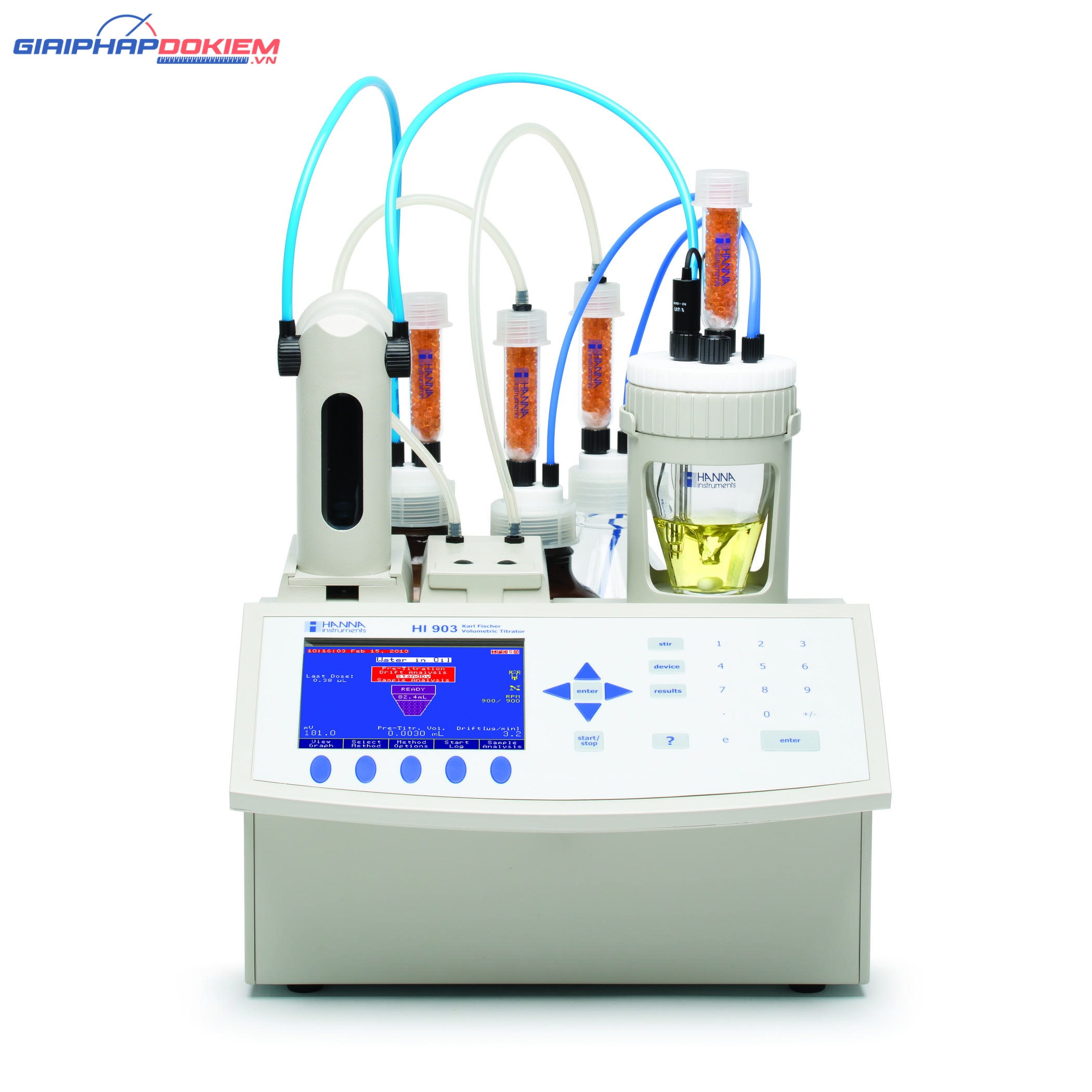 Máy Chuẩn Độ Karl Fischer Volumetric Hanna HI903-02 1 Máy Chuẩn Độ Karl Fischer Volumetric Hanna HI903-02