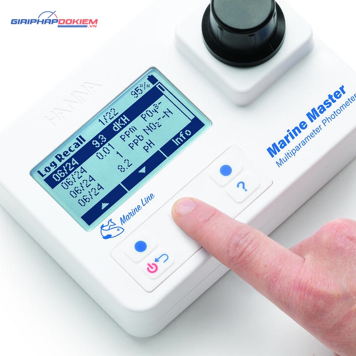 Máy Đo Đa Chỉ Tiêu Dùng Cho Thủy Sản Nước Mặn Hanna HI97105 3 Máy Đo Đa Chỉ Tiêu Dùng Cho Thủy Sản Nước Mặn Hanna HI97105 - Ảnh 3