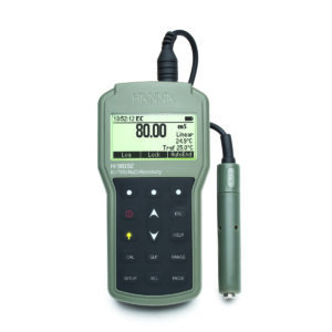 Máy Đo EC/TDS/Trở Kháng/Độ Mặn/Nhiệt Độ Chuyên Nghiệp Hanna HI98192