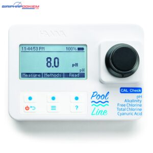 Máy Đo Kiềm, Clo Dư Và Clo Tổng, Axit Cyanuric, Và pH Trong Hồ Bơi Hanna HI971044 4 may do kiem clo du va clo tong axit cyanuric va ph trong ho boi hanna hi971044 1