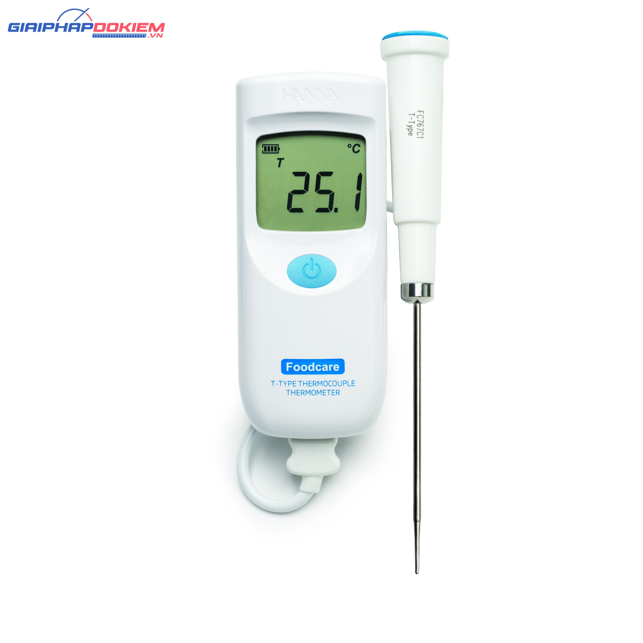 Máy Đo Nhiệt Độ Trong Thực Phẩm Đi Kèm Điện Cực Có Thể Tháo Rời FC767C1 Với Cổng Kết Nối Kiểu T Hanna HI9350041 1 Máy Đo Nhiệt Độ Trong Thực Phẩm Đi Kèm Điện Cực Có Thể Tháo Rời FC767C1 Với Cổng Kết Nối Kiểu T Hanna HI9350041