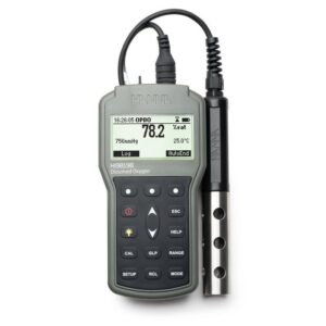 Máy Đo Oxy Hòa Tan Cầm Tay Dạng Quang Học Thế Hệ Mới, Điện Cực Cáp 10m Hanna HI98198/10