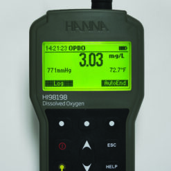 Máy Đo Oxy Hòa Tan Cầm Tay Dạng Quang Học Thế Hệ Mới, Điện Cực Cáp 10m Hanna HI98198/10 11 may do oxy hoa tan cam tay dang quang hoc the he moi dien cuc cap 10m hanna hi98198 10 4