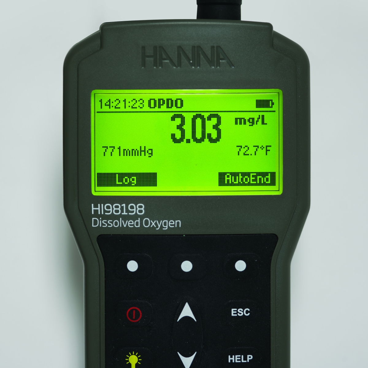 Máy Đo Oxy Hòa Tan Cầm Tay Dạng Quang Học Thế Hệ Mới, Điện Cực Cáp 10m Hanna HI98198/10 Máy Đo Oxy Hòa Tan Cầm Tay Dạng Quang Học Thế Hệ Mới, Điện Cực Cáp 10m Hanna HI98198/10