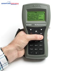 Máy Đo pH/ISE/EC/DO/Độ Đục Chống Thấm Nước Có GPS Hanna HI9829 5 may do ph ise ec do do duc chong tham nuoc co gps hanna hi9829 1
