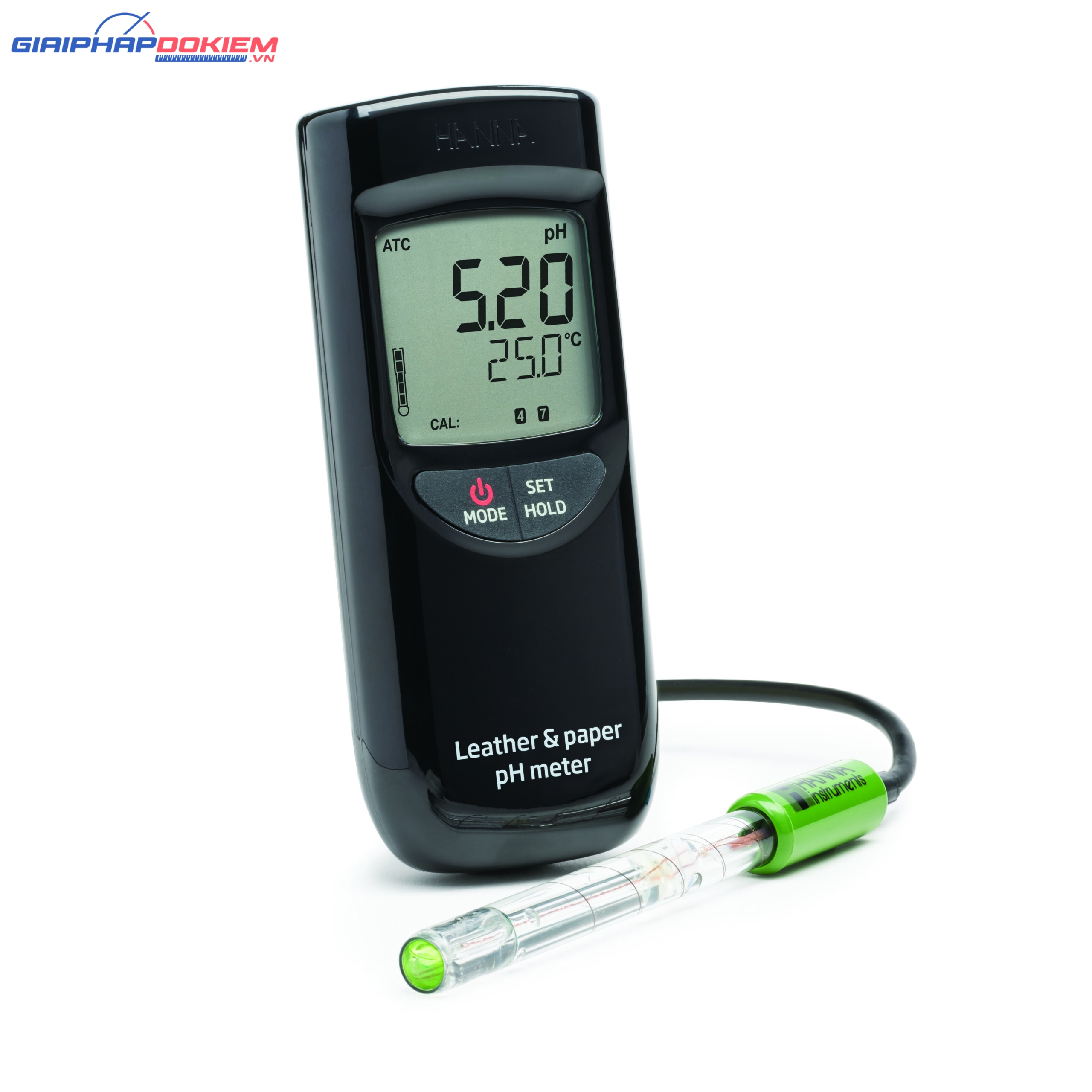 Máy Đo pH/Nhiệt Độ Cho Bề Mặt Giấy Và Da Thuộc Hanna HI99171 2 Máy Đo pH/Nhiệt Độ Cho Bề Mặt Giấy Và Da Thuộc Hanna HI99171 - Ảnh 2
