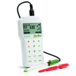 Máy Đo pH/Nhiệt Độ Đất Và Nước Cầm Tay Chuyên Nghiệp GroLine Hanna HI98168 6 may do ph nhiet do dat va nuoc cam tay chuyen nghiep groline hanna hi98168 1