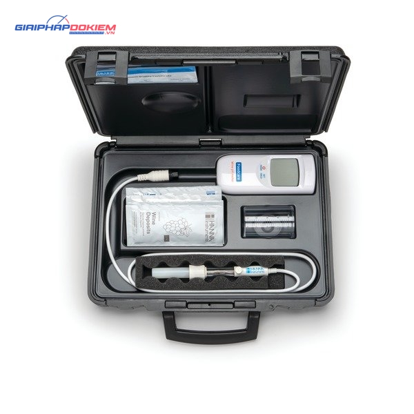 Máy Đo pH/Nhiệt Độ Trong Nước Ép Và Must Của Rượu Nho Hanna HI99111 4 Máy Đo pH/Nhiệt Độ Trong Nước Ép Và Must Của Rượu Nho Hanna HI99111 - Ảnh 4