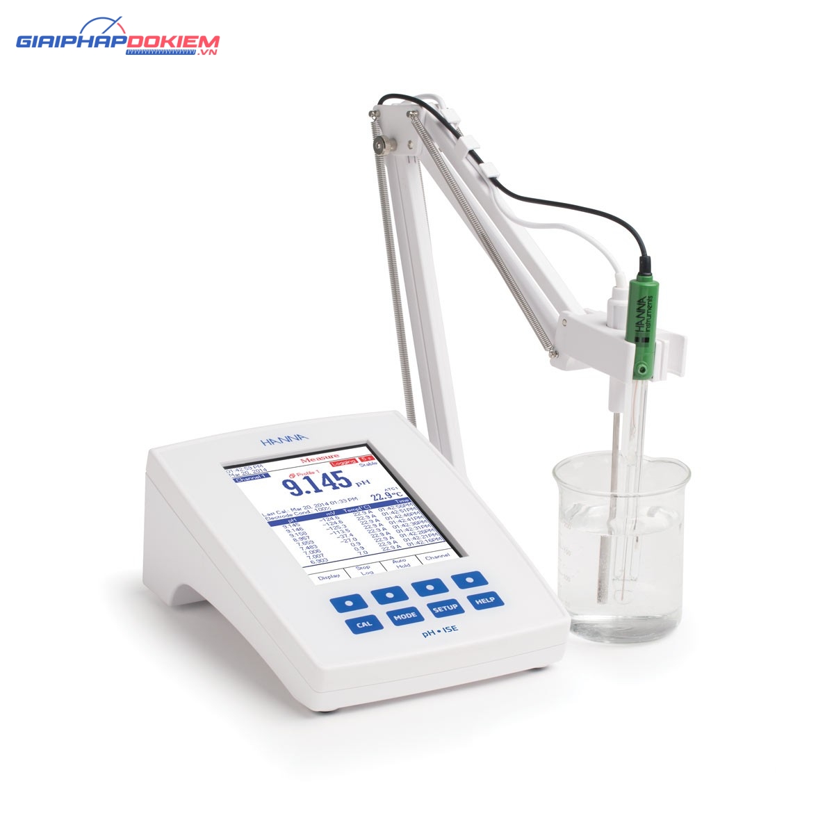 Máy Đo pH/ORP/ISE/Nhiệt Độ Để Bàn với CAL Check™ Hanna HI5222-02 1 Máy Đo pH/ORP/ISE/Nhiệt Độ Để Bàn với CAL Check™ Hanna HI5222-02