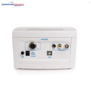 Máy Đo pH/ORP Và EC/TDS/Độ Mặn/Trở Kháng Để Bàn Hanna HI5521-02 5 may do ph orp va ec tds do man tro khang de ban hanna hi5521 02 1