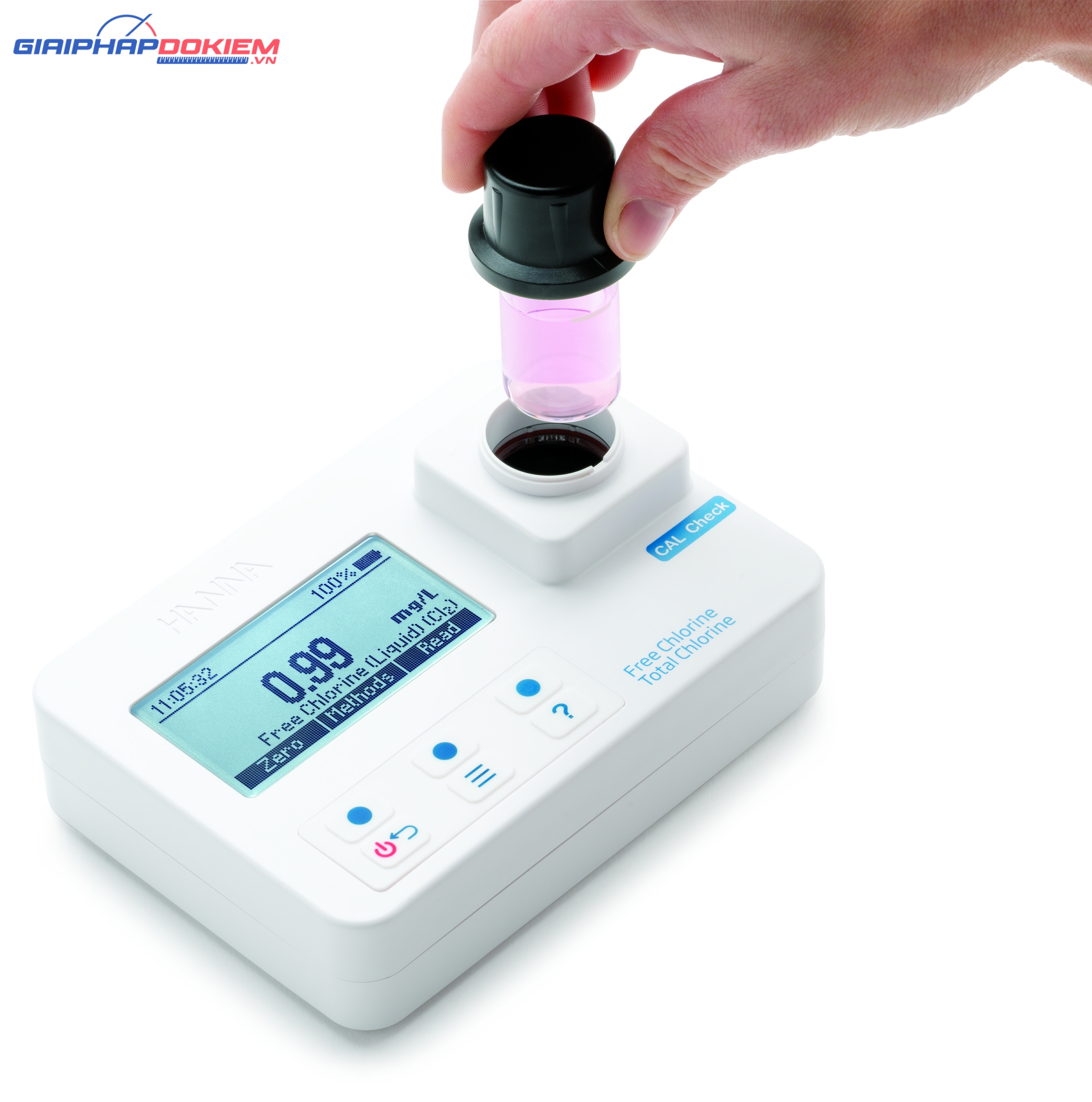 Máy Quang Đo pH, Clo Dư Và Clo Tổng Trong Nước Sạch Hanna HI97710 3 Máy Quang Đo pH, Clo Dư Và Clo Tổng Trong Nước Sạch Hanna HI97710 - Ảnh 3