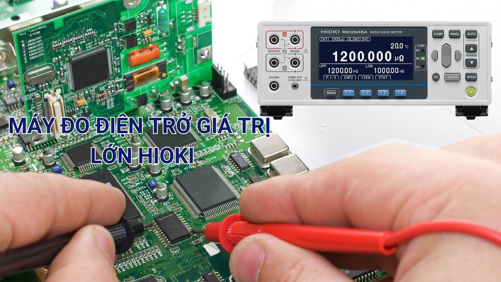 TOP 5 máy đo điện trở giá trị lớn Hioki bán chạy nhất 20 Nhà phân phối máy đo điện trở giá trị lớn Hioki chính hãng, uy tín