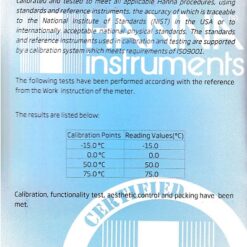 Nhiệt Kế Bỏ Túi Checktemp Dip Có Dây Nhúng Chìm Hanna HI98539 3 nhiet ke bo tui checktemp dip co day nhung chim hanna hi98539 1