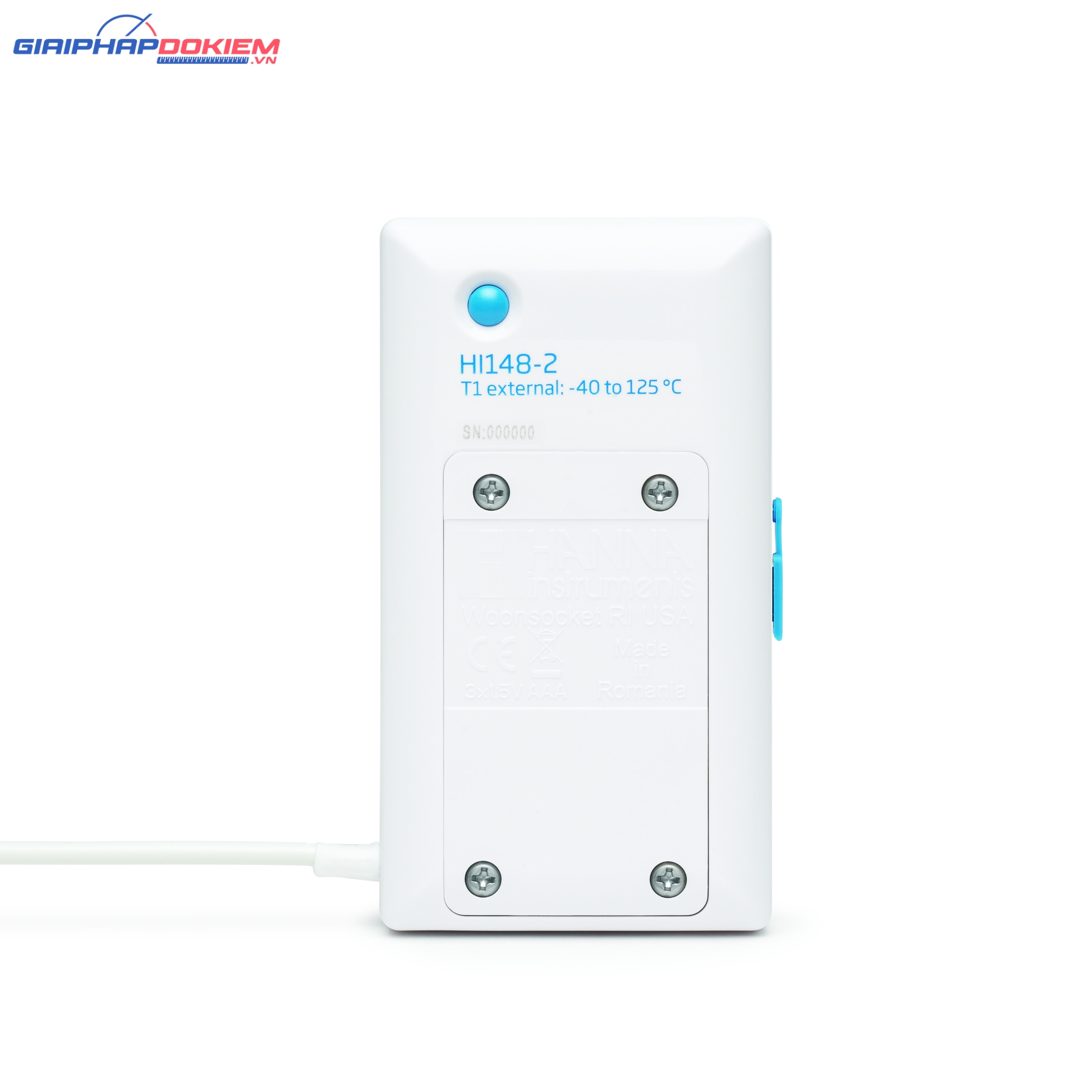 Nhiệt Kế Ghi Dữ Liệu Cảm Biến Bên Ngoài Hanna HI148-2 3 Nhiệt Kế Ghi Dữ Liệu Cảm Biến Bên Ngoài Hanna HI148-2 - Ảnh 3
