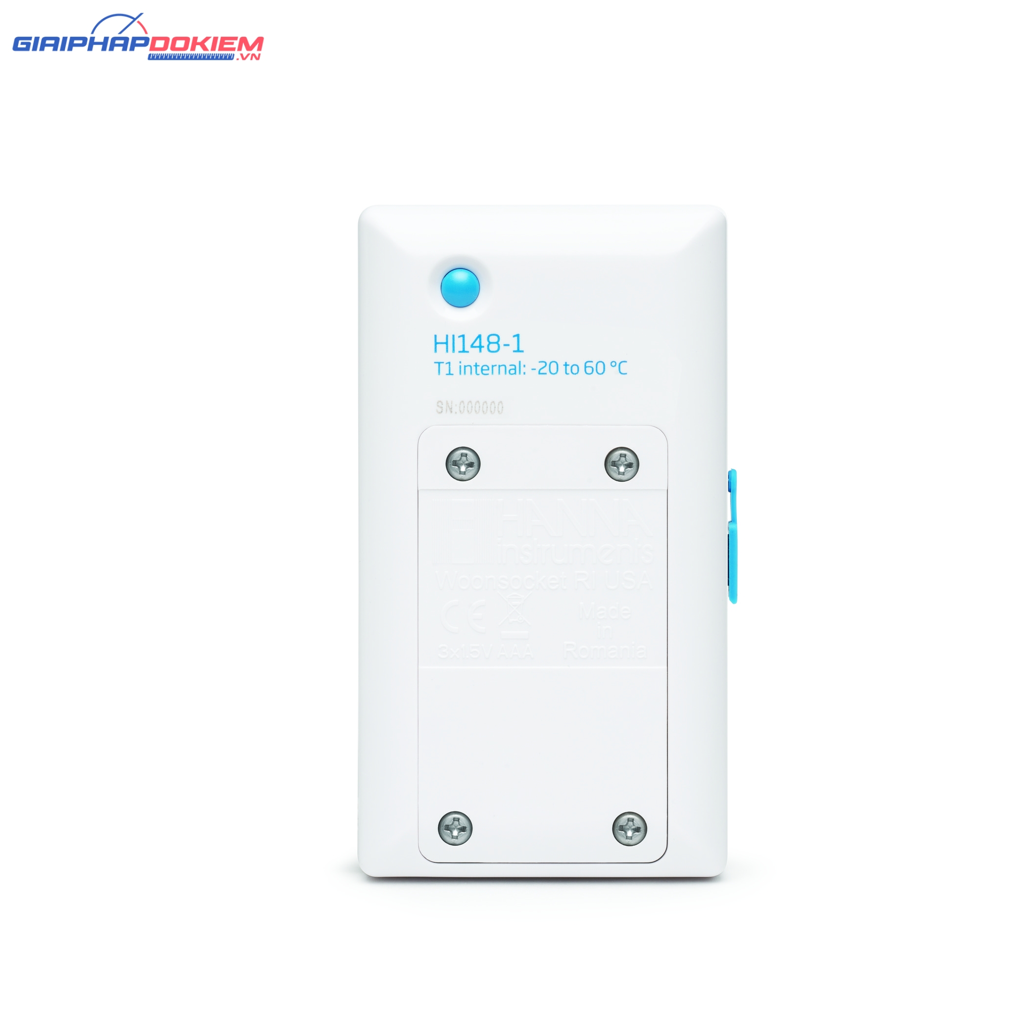 Nhiệt Kế Ghi Dữ Liệu Cảm Biến Bên Trong Hanna HI148-1 4 Nhiệt Kế Ghi Dữ Liệu Cảm Biến Bên Trong Hanna HI148-1 - Ảnh 4