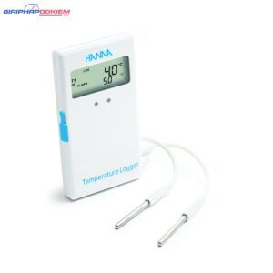 Nhiệt Kế Ghi Dữ Liệu Với 2 Cảm Biến Bên Ngoài Hanna HI148-4 7 nhiet ke ghi du lieu voi 2 cam bien ben ngoai hanna hi148 4 1