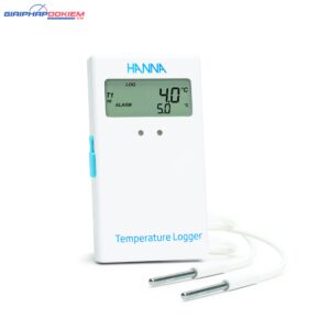 Nhiệt Kế Ghi Dữ Liệu Với 2 Cảm Biến Bên Ngoài Hanna HI148-4 9 nhiet ke ghi du lieu voi 2 cam bien ben ngoai hanna hi148 4 3