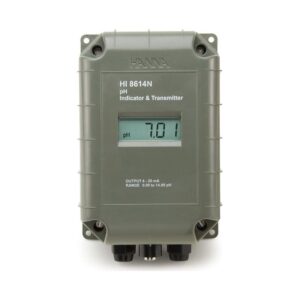pH Transmitter Với 4-20 mA Có Màn Hình Hanna HI8614LN