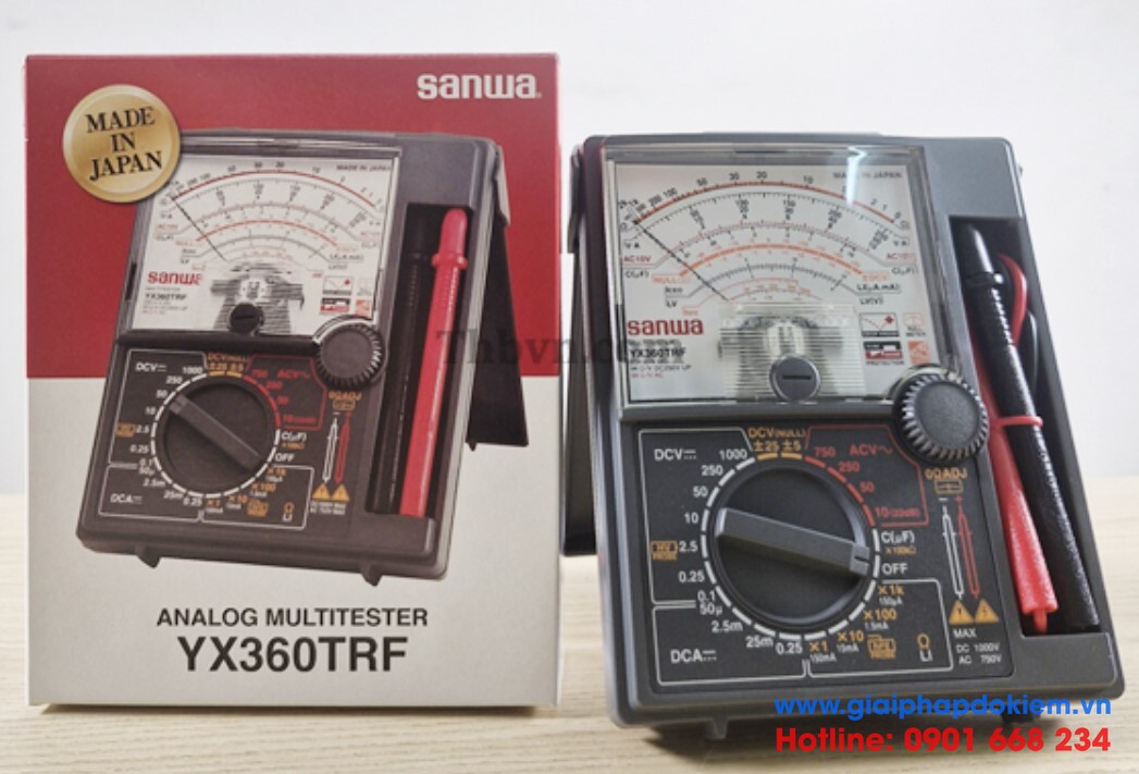 TOP 10 đồng hồ vạn năng Sanwa tốt nhất hiện nay bạn phải biết 28 Sanwa YX-360TRF