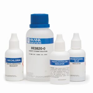 Thuốc Thử Độ Axit (0-300mg/L và 0-500mg/L) Cho Test Kit HI3820, 100 Lần Đo Hanna HI3820-100