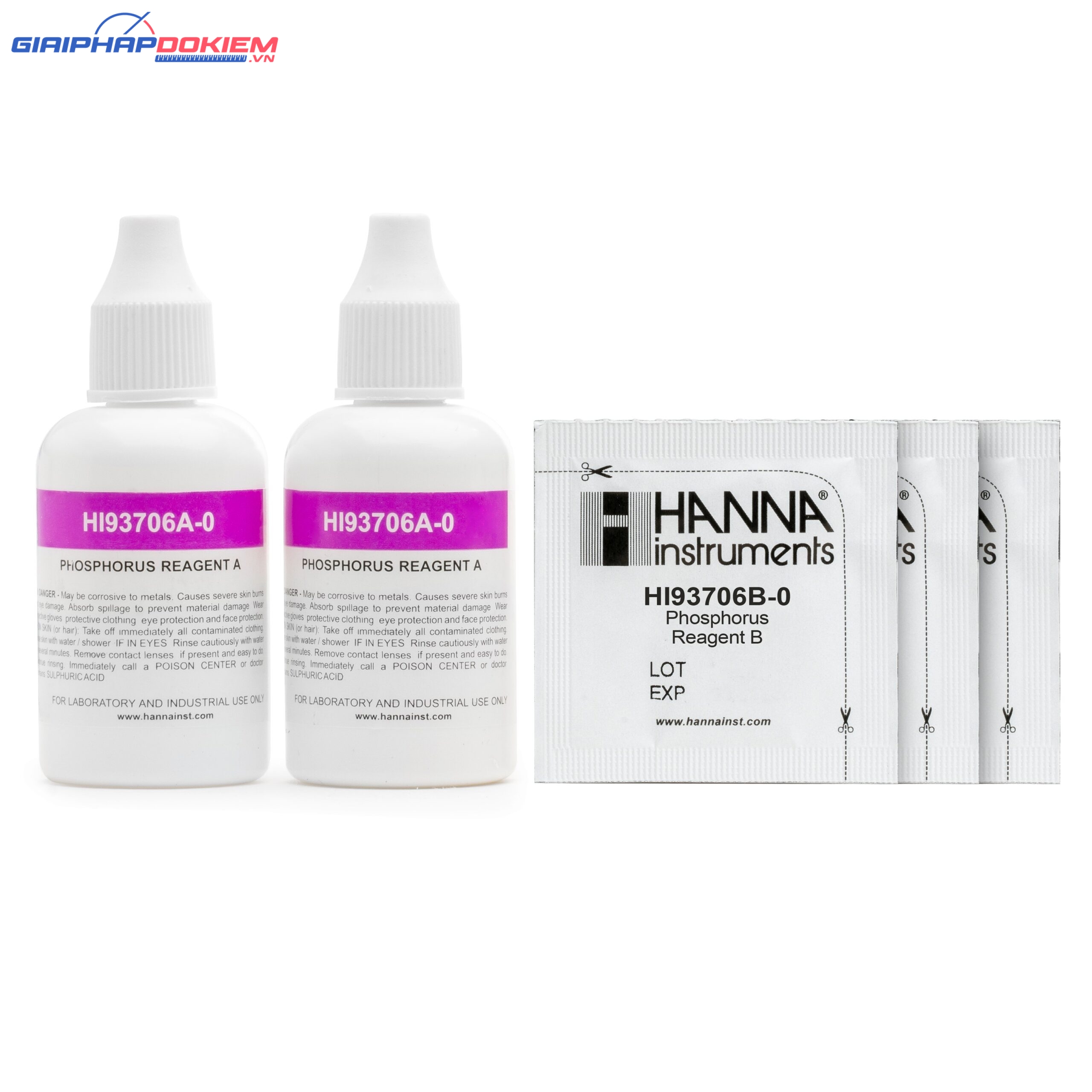 Thuốc thử đo Photpho, 300 lần Hanna HI93706-03 1 Thuốc thử đo Photpho, 300 lần Hanna HI93706-03