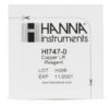 Thuốc Thử Đồng Cho Checker HI747, 25 Lần Đo Hanna HI747-25