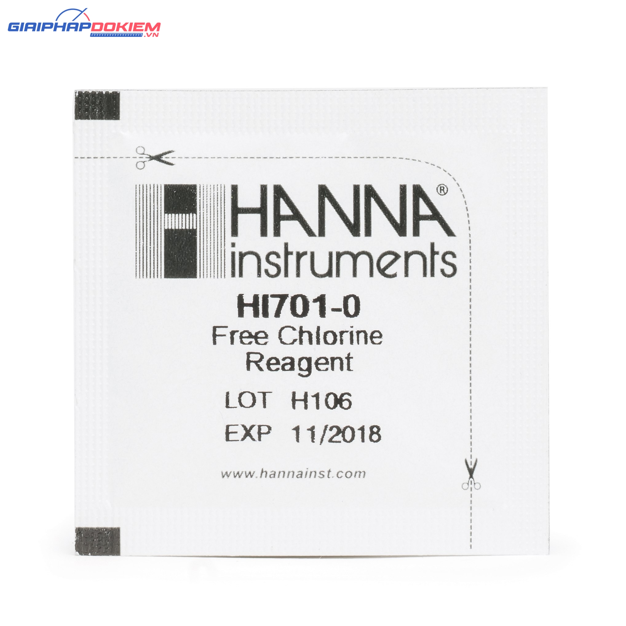 Thuốc Thử Dùng Cho Checker Clo Dư HI701, 25 Lần Đo Hanna HI701-25 1 Thuốc Thử Dùng Cho Checker Clo Dư HI701, 25 Lần Đo Hanna HI701-25