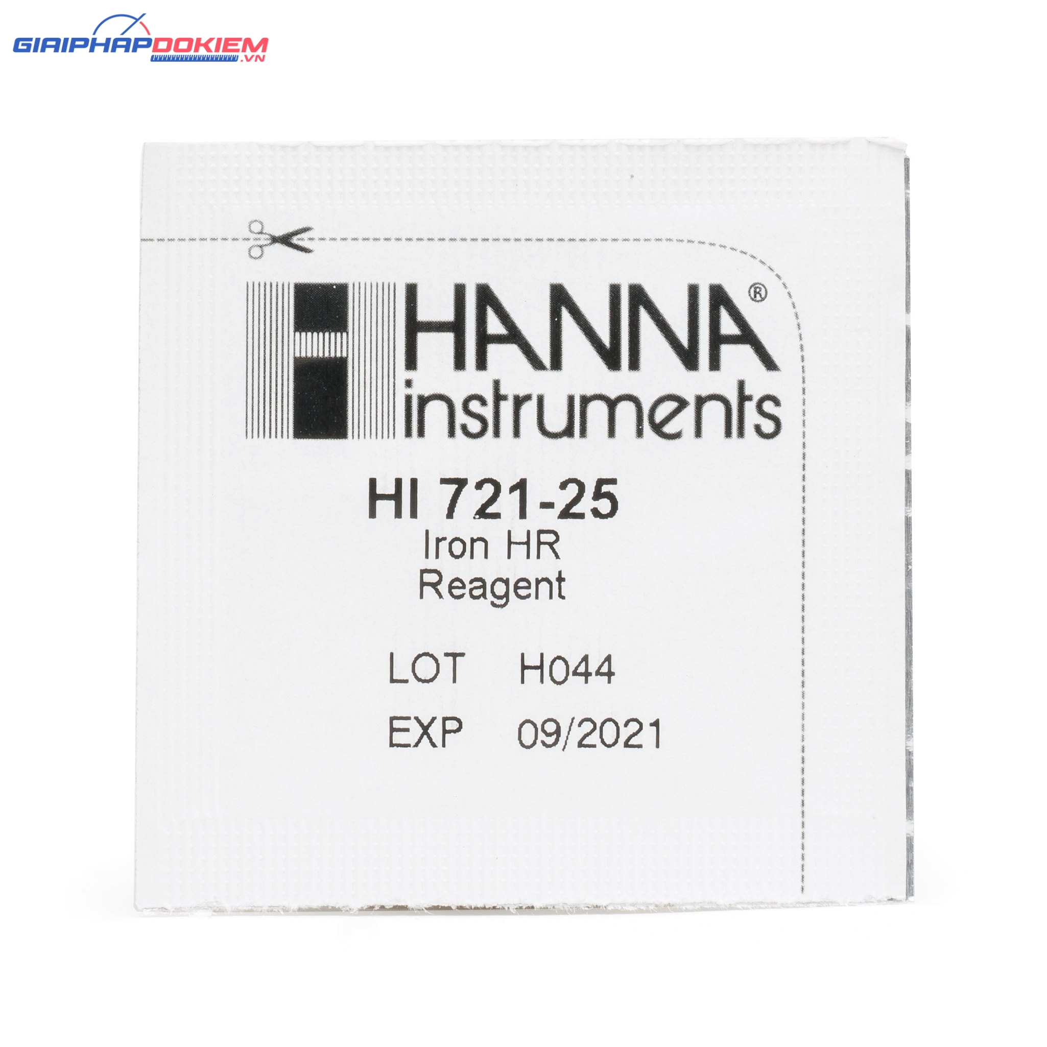 Thuốc Thử Dùng Cho Checker Đo Sắt HR HI721, 25 Lần Đo Hanna HI721-25 1 Thuốc Thử Dùng Cho Checker Đo Sắt HR HI721, 25 Lần Đo Hanna HI721-25