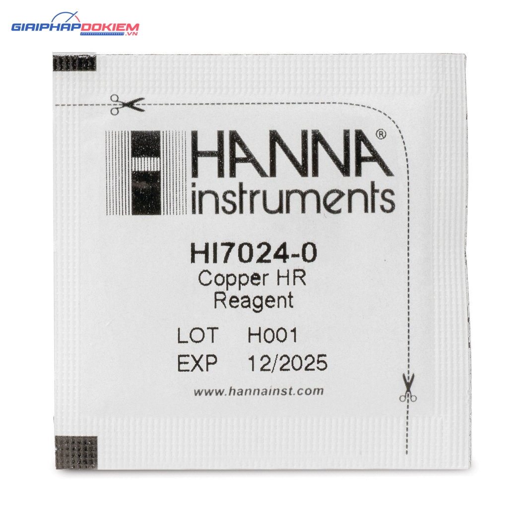 Thuốc Thử Dùng Cho Checker Đồng Hồ Bơi HI7024, 25 Lần Đo Hanna HI7024-25 1 Thuốc Thử Dùng Cho Checker Đồng Hồ Bơi HI7024, 25 Lần Đo Hanna HI7024-25