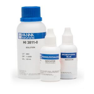Thuốc thử kiềm cho bộ dụng cụ HI3811, 100 lần đo Hanna HI3811-100