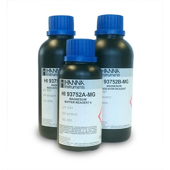 Thuốc Thử Magie Trong Nước Sạch Dùng Với Máy Đo, 50 Lần Đo Hanna HI937520-01 1 Thuốc Thử Magie Trong Nước Sạch Dùng Với Máy Đo, 50 Lần Đo Hanna HI937520-01