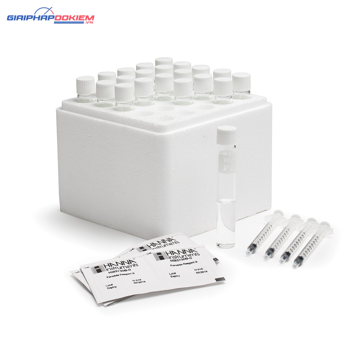 Thuốc Thử Peroxide Cho Máy HI83730 (20 Lần) Hanna HI83730-20 1 Thuốc Thử Peroxide Cho Máy HI83730 (20 Lần) Hanna HI83730-20