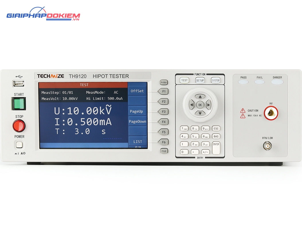 Máy kiểm tra Hipot Tonghui TH9120 4 Máy kiểm tra Hipot Tonghui TH9120