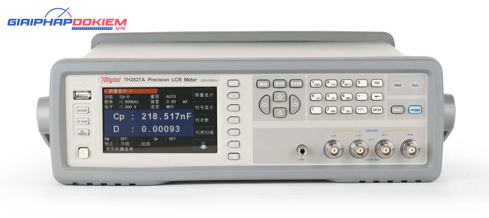 Máy đo LCR Tonghui TH2827A 8 Máy đo LCR Tonghui TH2827A - Ảnh 2
