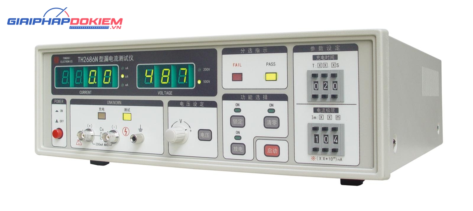 Máy kiểm tra dòng rò tụ điện Tonghui TH2686N 12 Máy kiểm tra dòng rò tụ điện Tonghui TH2686N - Ảnh 5