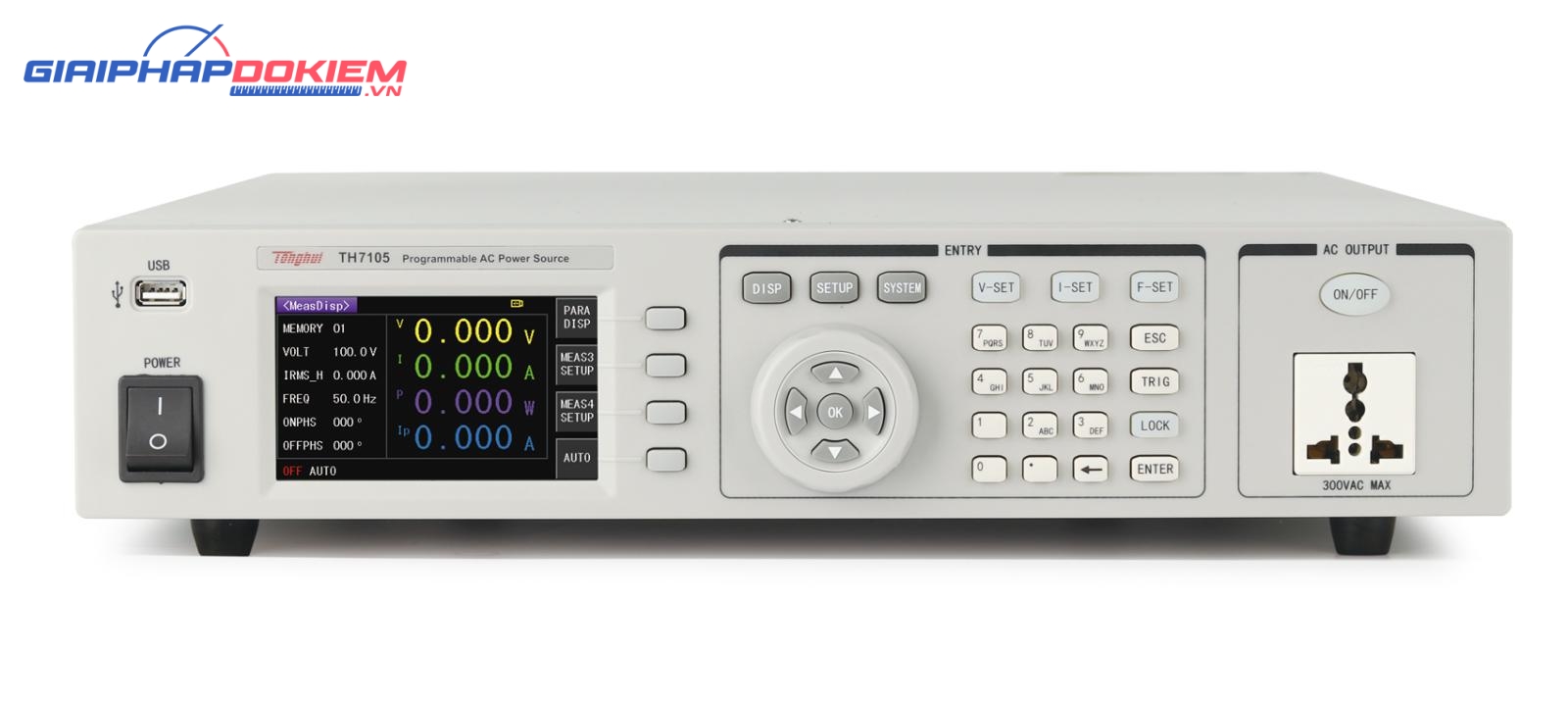 Bộ nguồn lập trình AC Tonghui TH7105 8 Bộ nguồn lập trình AC Tonghui TH7105 - Ảnh 2