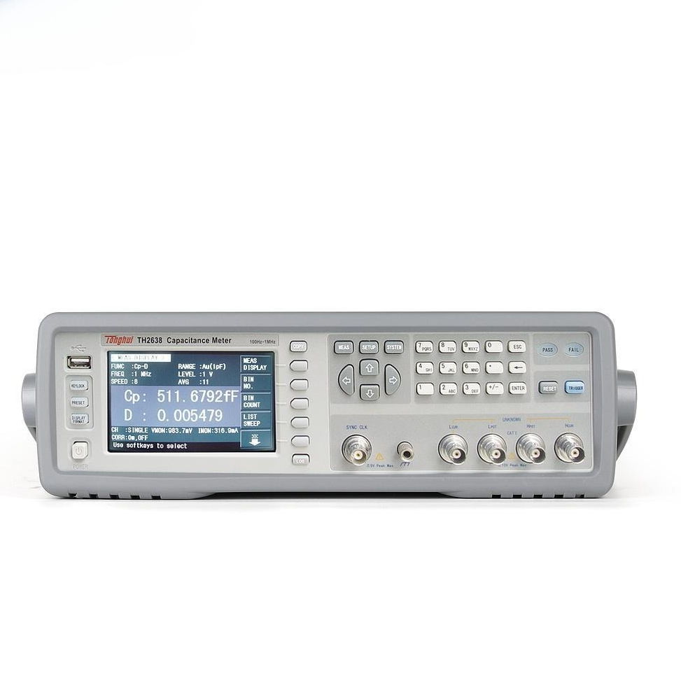 Máy kiểm tra tụ điện tốc độ cao Tonghui TH2638 9 Máy kiểm tra tụ điện tốc độ cao Tonghui TH2638 - Ảnh 2
