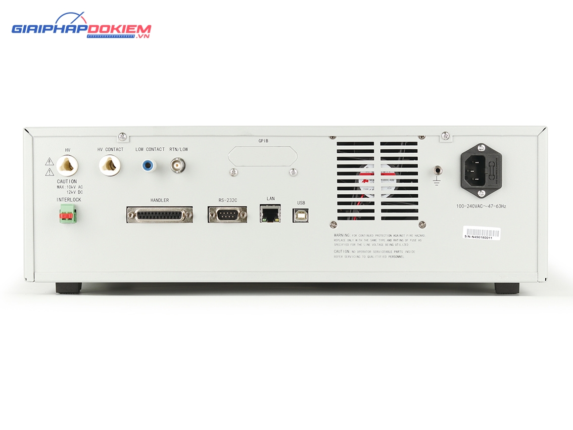 Máy kiểm tra Hipot Tonghui TH9120 6 Máy kiểm tra Hipot Tonghui TH9120